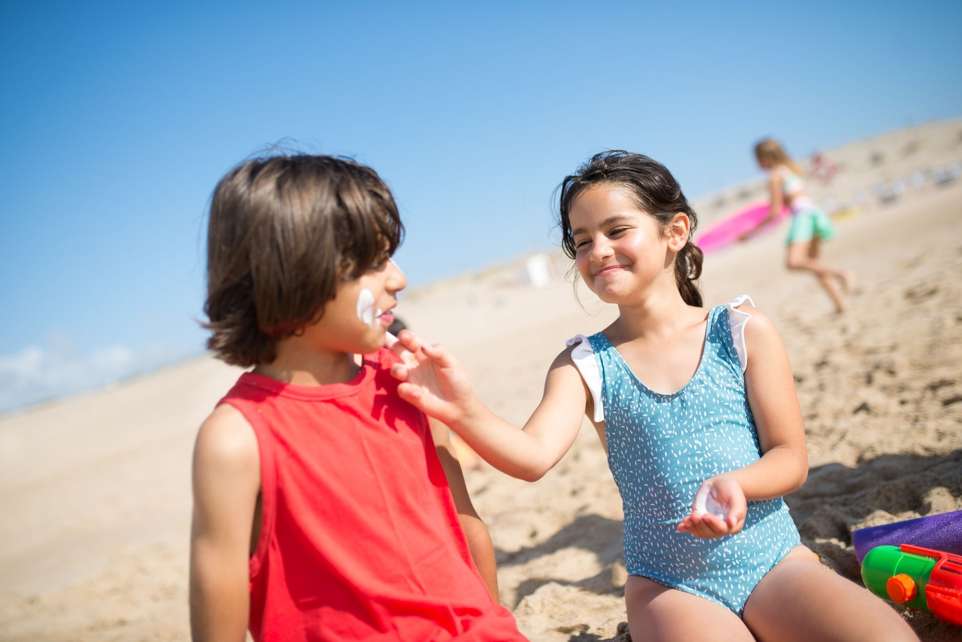 Family Beach Fun